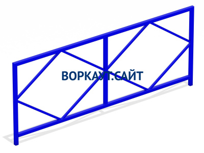 Ограждение площадки МАФ 5001 в Пензе
