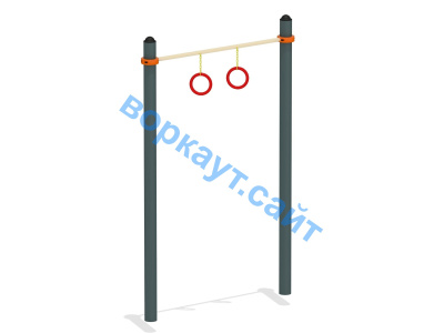 Турник с кольцами ВС-7 в Пензе Турник с кольцами ВС-7 в Пензе