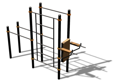 Спортивный комплекс воркаут ВС-137 в Пензе