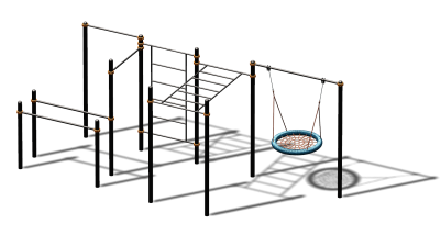 Спортивный комплекс воркаут ВС-105 в Пензе