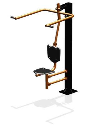 Уличный тренажер "Верхняя тяга одинарный" УТ 114 в Пензе