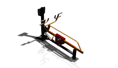 Силовой уличный тренажер  "Гребная тяга"  УТ414 в Пензе