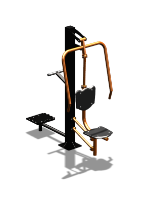 Уличный тренажер "Жим от груди Твистер" УТ328 в Пензе