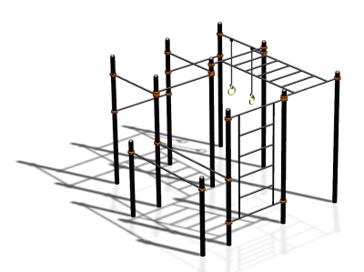 Спортивный комплекс воркаут ВС-139 в Пензе
