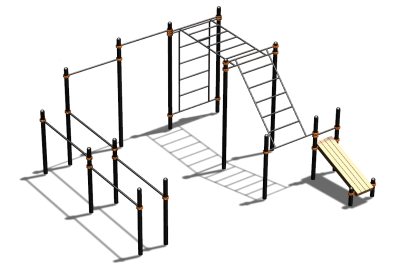 Спортивный комплекс воркаут ВС-146 в Пензе