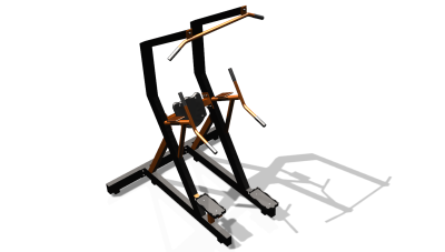 Силовой уличный тренажер  "Комбинированный станок"  УТ416 в Пензе