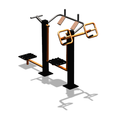 Уличный тренажер "Штурвал Пресс Супертвистер" УТ301 в Пензе