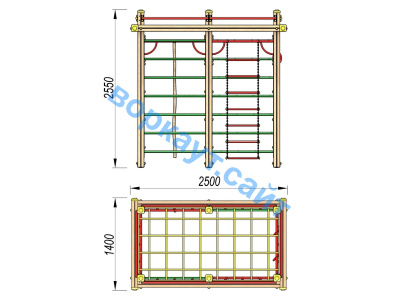 Детский спортивный комплекс ДСК 3108 в Пензе
