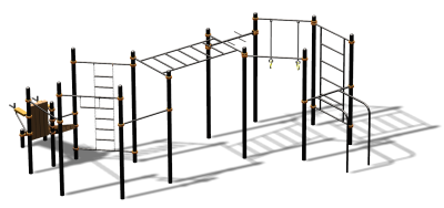 Спортивный комплекс воркаут ВС-86 в Пензе