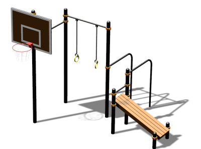 Спортивный комплекс воркаут ВС-143 в Пензе