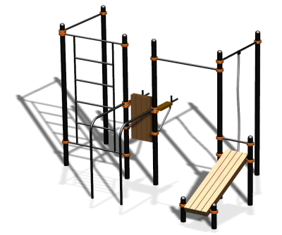 Спортивный комплекс воркаут ВС-145 в Пензе