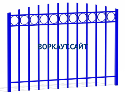 Ограждение спортивной площадки МАФ 5005 в Пензе