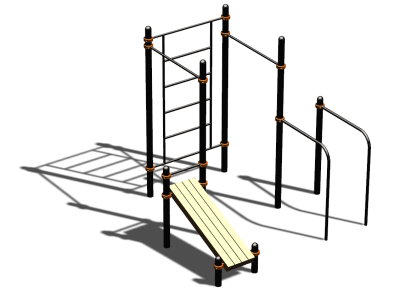 Спортивный комплекс воркаут ВС-123 в Пензе