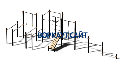 Спортивный комплекс воркаут ВС-83 в Пензе